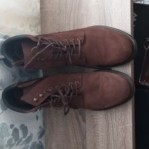 Asher Green Genuine leather boots size 12 Brown